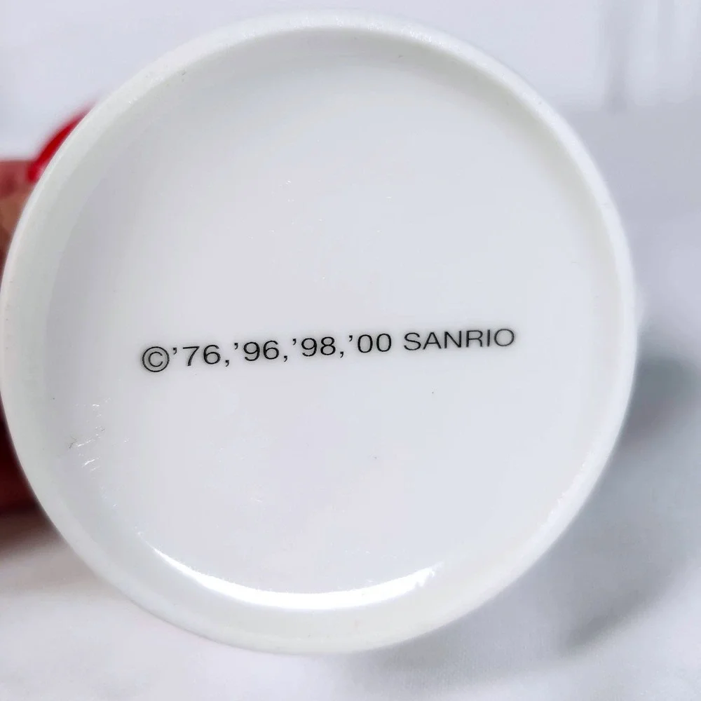 Vintage Sanrio Y2K Hello Kitty‎ My Melody Coffee Mug'2000' graphic Ceramic RARE